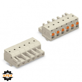 WAGO | 2721-205/008-000 | 1-CONDUCTOR FEMALE PLUG; 100% PROT