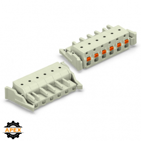 WAGO | 2721-205/037-000 | 1-CONDUCTOR FEMALE PLUG; 100% PROT
