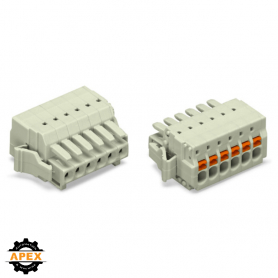 WAGO | 2734-102/037-000 | 1-CONDUCTOR FEMALE PLUG; 100% PROT