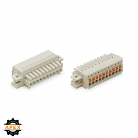 WAGO | 2734-112/027-000 | 1-CONDUCTOR FEMALE PLUG; 100% PROT