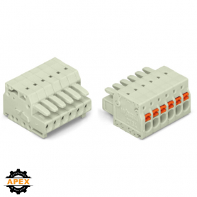 WAGO | 2734-116 | 1-CONDUCTOR FEMALE PLUG; 100% PROTECTED AG