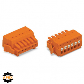 WAGO | 2734-212/037-000 | 1-CONDUCTOR FEMALE PLUG; 100% PROT