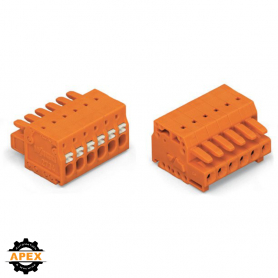 WAGO | 2734-214 | 1-CONDUCTOR FEMALE PLUG; 100% PROTECTED AG