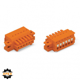 WAGO | 2734-214/031-000 | 1-CONDUCTOR FEMALE PLUG; 100% PROT