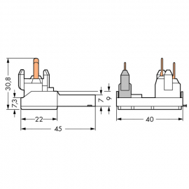 WAGO | 277-126 | MALE CONNECTOR; WITH STRAIN RELIEF; 3-POLE;