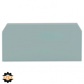 WAGO | 279-325 | END AND INTERMEDIATE PLATE; 2 MM THICK; GRA