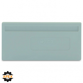 WAGO | 279-326 | SEPARATOR PLATE; 2 MM THICK; OVERSIZED; GRA