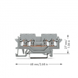 WAGO | 279-621 | 4-CONDUCTOR THROUGH TERMINAL BLOCK; 1.5 MM²