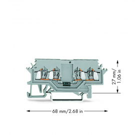 WAGO | 279-623/281-410 | COMPONENT TERMINAL BLOCK; 4-CONDUCT