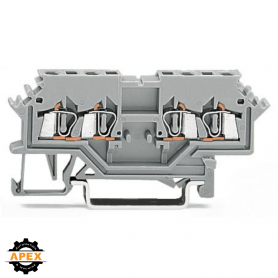 WAGO | 279-626 | DOUBLE POTENTIAL TERMINAL BLOCK; 1.5 MM²; L