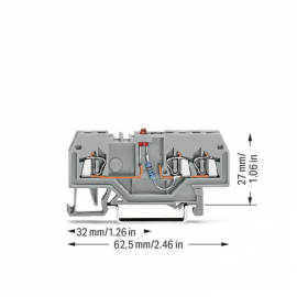 WAGO | 279-674/281-413 | COMPONENT TERMINAL BLOCK; 3-CONDUCT