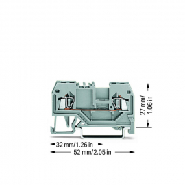 WAGO | 279-901 | 2-CONDUCTOR THROUGH TERMINAL BLOCK; 1.5 MM²