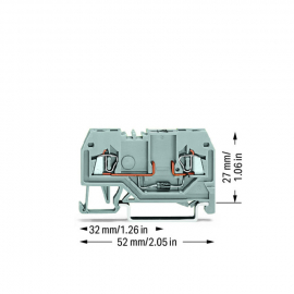 WAGO | 279-915/281-410 | COMPONENT TERMINAL BLOCK; 2-CONDUCT