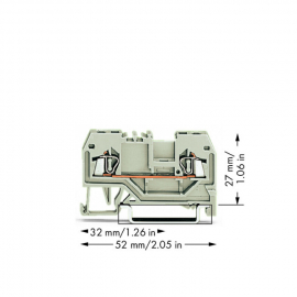 WAGO | 279-992 | 2-CONDUCTOR THROUGH TERMINAL BLOCK; 1.5 MM²