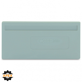 WAGO | 280-310 | SEPARATOR PLATE; 2 MM THICK; OVERSIZED; GRA