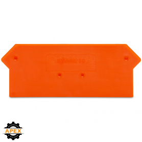 WAGO | 280-317 | END AND INTERMEDIATE PLATE; 2.5 MM THICK; O