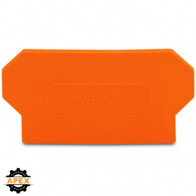 WAGO | 280-328 | SEPARATOR PLATE; 2 MM THICK; OVERSIZED; ORA