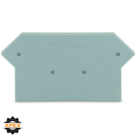 WAGO | 280-330 | END AND INTERMEDIATE PLATE; 2.5 MM THICK; G