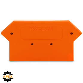 WAGO | 280-331 | END AND INTERMEDIATE PLATE; 2.5 MM THICK; O