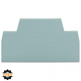 WAGO | 280-340 | END AND INTERMEDIATE PLATE; 2.5 MM THICK; G