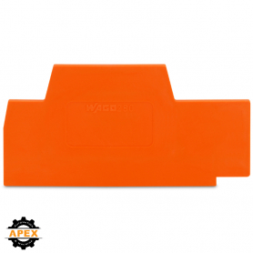 WAGO | 280-343 | END AND INTERMEDIATE PLATE; 2.5 MM THICK; O