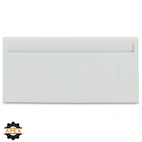 WAGO | 280-357 | SEPARATOR PLATE; 2 MM THICK; OVERSIZED; LIG