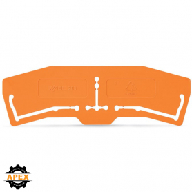 WAGO | 280-395 | SEPARATOR PLATE; 1 MM THICK; 3 MM OVERSIZED