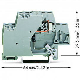 WAGO | 280-502/281-589 | COMPONENT TERMINAL BLOCK; DOUBLE-DE