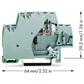 WAGO | 280-502/281-594 | COMPONENT TERMINAL BLOCK; DOUBLE-DE