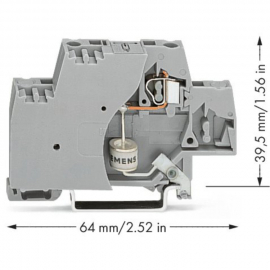 WAGO | 280-503/281-579 | COMPONENT TERMINAL BLOCK; DOUBLE-DE