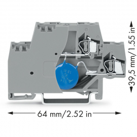 WAGO | 280-504/281-582 | COMPONENT TERMINAL BLOCK; DOUBLE-DE