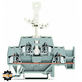 WAGO | 280-522 | DOUBLE-DECK TERMINAL BLOCK; THROUGH/THROUGH