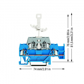 WAGO | 280-526 | DOUBLE-DECK TERMINAL BLOCK; WITH ADDITIONAL