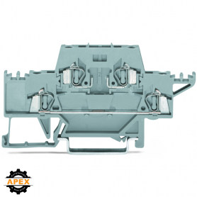 WAGO | 280-528 | DOUBLE-DECK TERMINAL BLOCK; FOR DIN-RAIL 35
