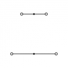 WAGO | 280-529 | DOUBLE-DECK TERMINAL BLOCK; THROUGH/THROUGH