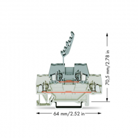 WAGO | 280-541 | DOUBLE-DECK TERMINAL BLOCK; THROUGH/THROUGH