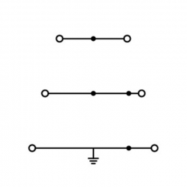 WAGO | 280-547 | TRIPLE-DECK TERMINAL BLOCK; GROUND CONDUCTO