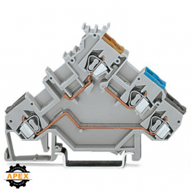 WAGO | 280-560 | 3-CONDUCTOR SENSOR TERMINAL BLOCK; WITH COL