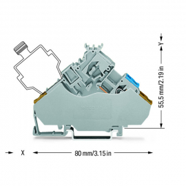 WAGO | 280-565/280-319 | 2-CONDUCTOR ACTUATOR TERMINAL BLOCK