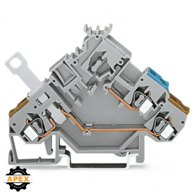 WAGO | 280-566 | 2-CONDUCTOR ACTUATOR TERMINAL BLOCK; WITH C