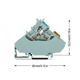 WAGO | 280-567 | 3-CONDUCTOR SENSOR SUPPLY TERMINAL BLOCK; W