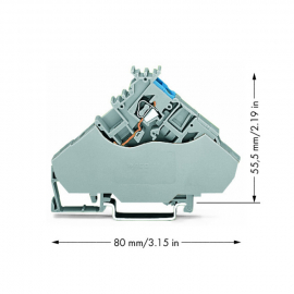 WAGO | 280-568 | 2-CONDUCTOR ACTUATOR SUPPLY TERMINAL BLOCK;