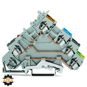 WAGO | 280-571/281-413 | 4-CONDUCTOR SENSOR TERMINAL BLOCK;