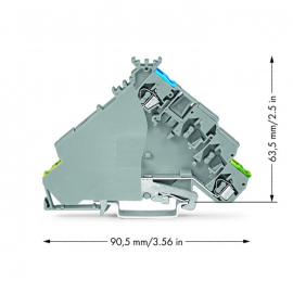 WAGO | 280-578 | 3-CONDUCTOR SENSOR/ACTUATOR TERMINAL BLOCK;