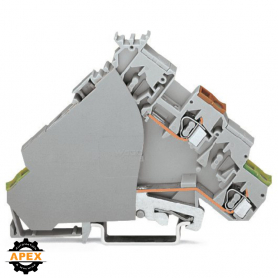 WAGO | 280-586 | 2-CONDUCTOR ACTUATOR SUPPLY TERMINAL BLOCK;