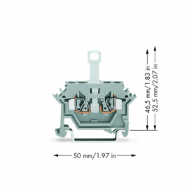 WAGO | 280-612 | 2-CONDUCTOR DISCONNECT TERMINAL BLOCK; FOR