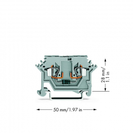 WAGO | 280-613/281-411 | COMPONENT TERMINAL BLOCK; 2-CONDUCT