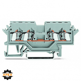 WAGO | 280-621 | 4-CONDUCTOR THROUGH TERMINAL BLOCK; 2.5 MM&sup2;