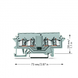 WAGO | 280-623/281-411 | COMPONENT TERMINAL BLOCK; 4-CONDUCT