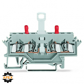 WAGO | 280-627 | 4-CONDUCTOR DISCONNECT/TEST TERMINAL BLOCK;